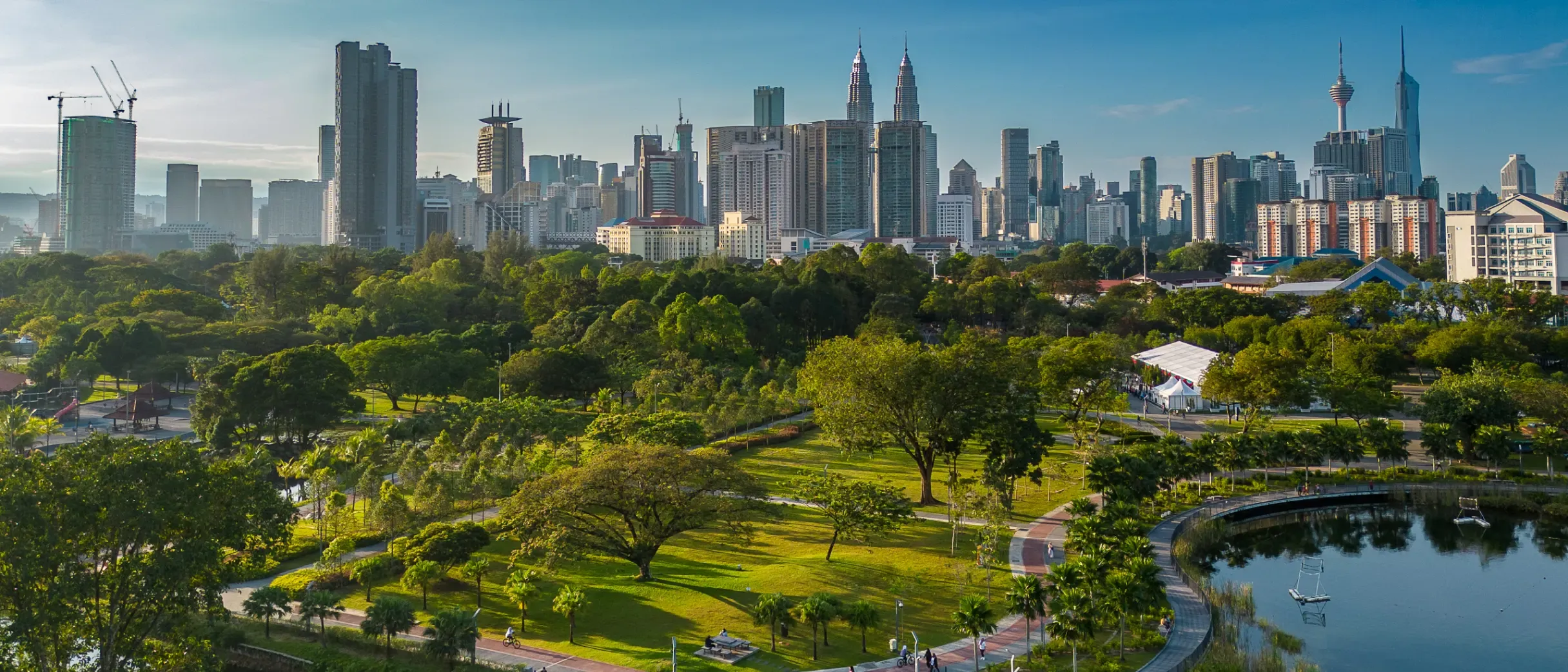 kuala lumpurs titiwangsa recreational park
