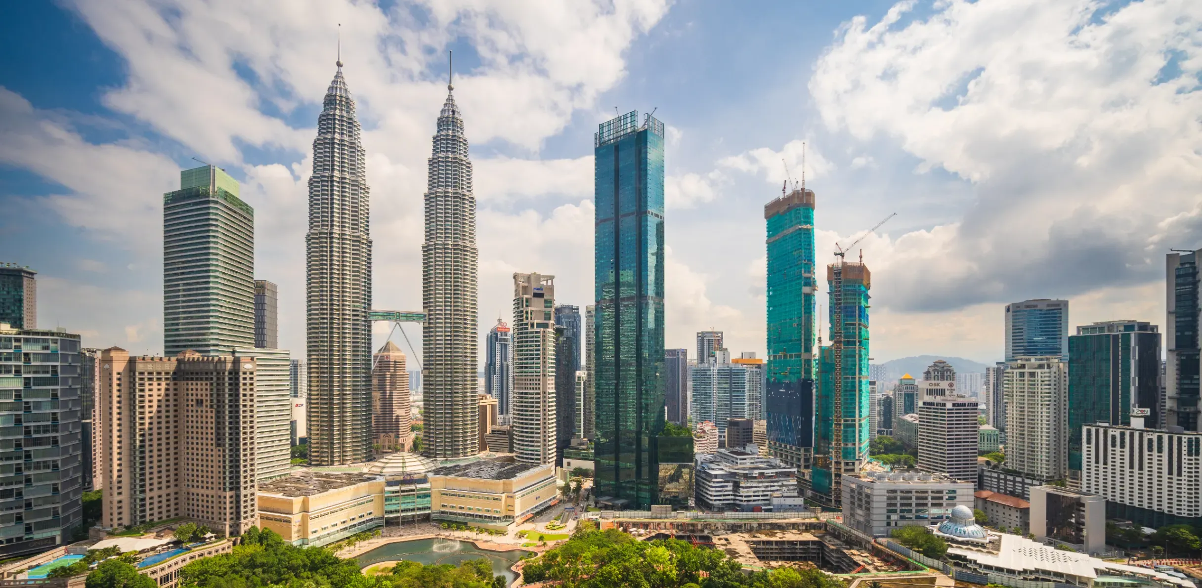 city skyline kuala lumpur